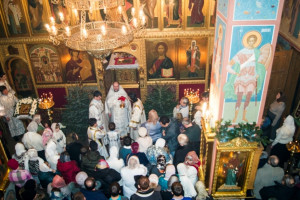 Рождество Господне в храме святителя Тихона в Московском