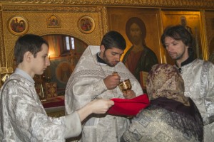 Праздник Обрезания Господня в храме свт. Тихона в Московском