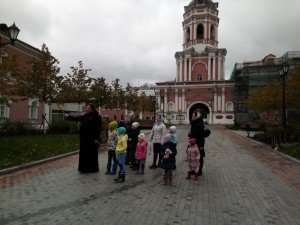 Дети из Воскресной школы посетили Донской монастырь