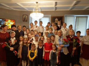 В мемориальном кабинете при храме святителя Тихона в Московском состоялся праздничный концерт