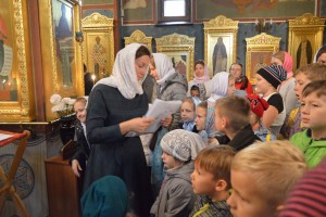 Первый учебный день в воскресной школе "Лествица"